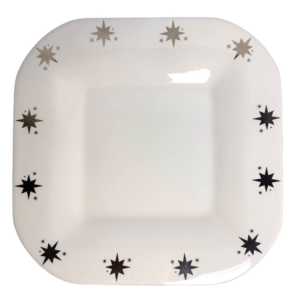 Bath & Body Works Holiday Edition 1999 Square Platter Candle Plate